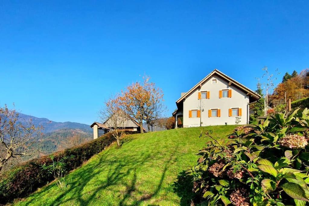 House Pucnk-Beautiful Countryside Villa Zelezniki Exteriör bild
